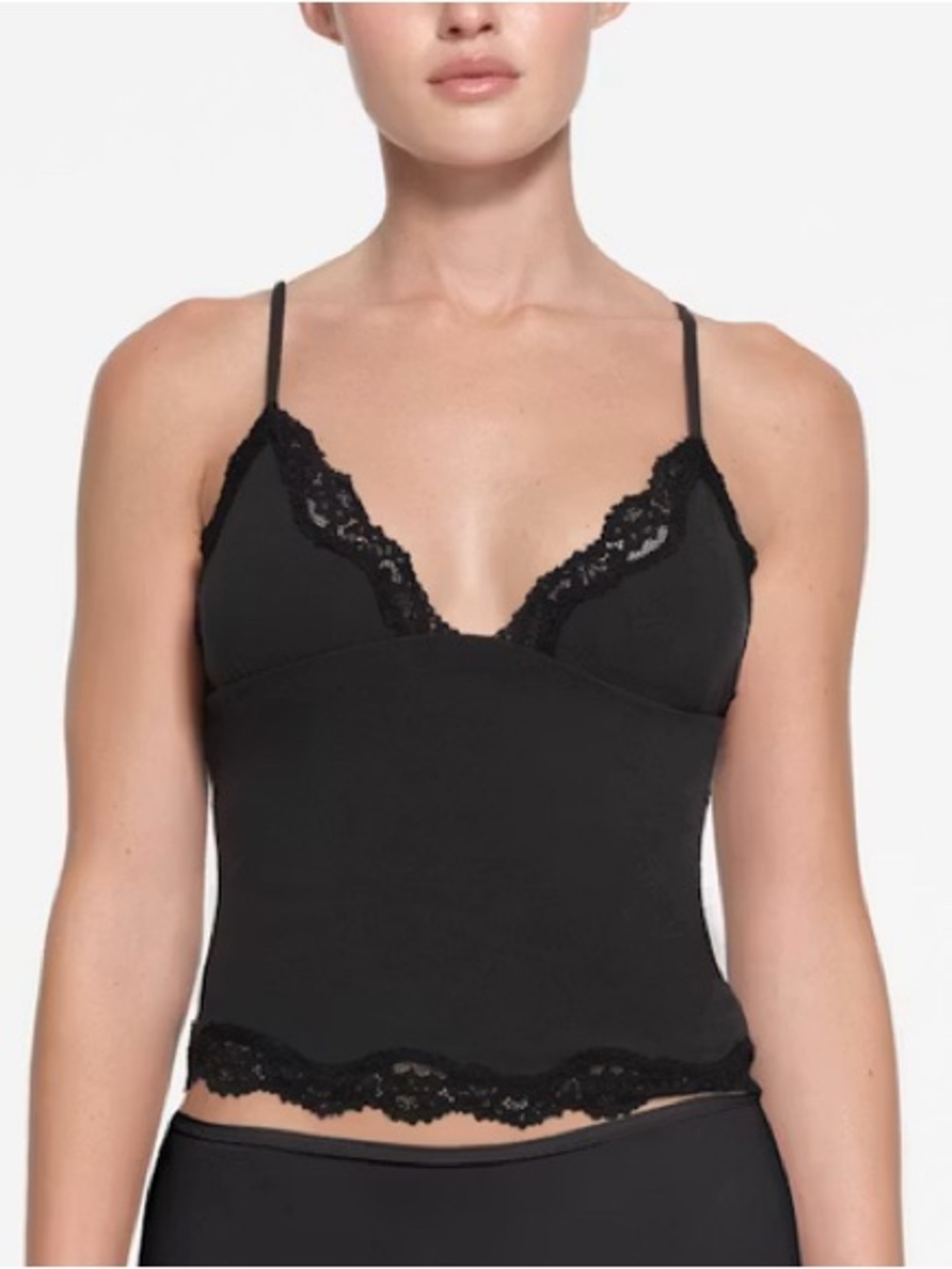 SKIMS Bundle- Lace Cami and matching lace Thong- Both NWT - Picture 4 of 14